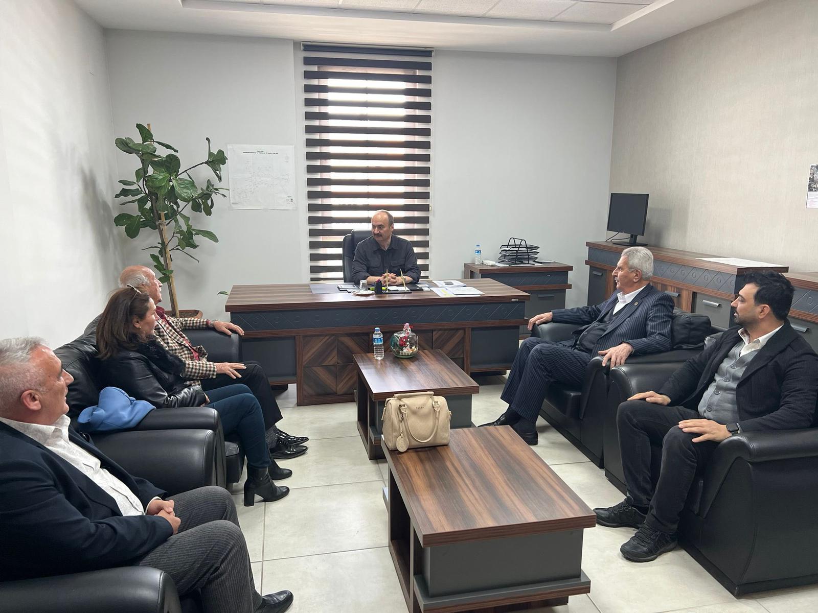 Vali Canalp’ı, Göksun’da ziyaret ettiler