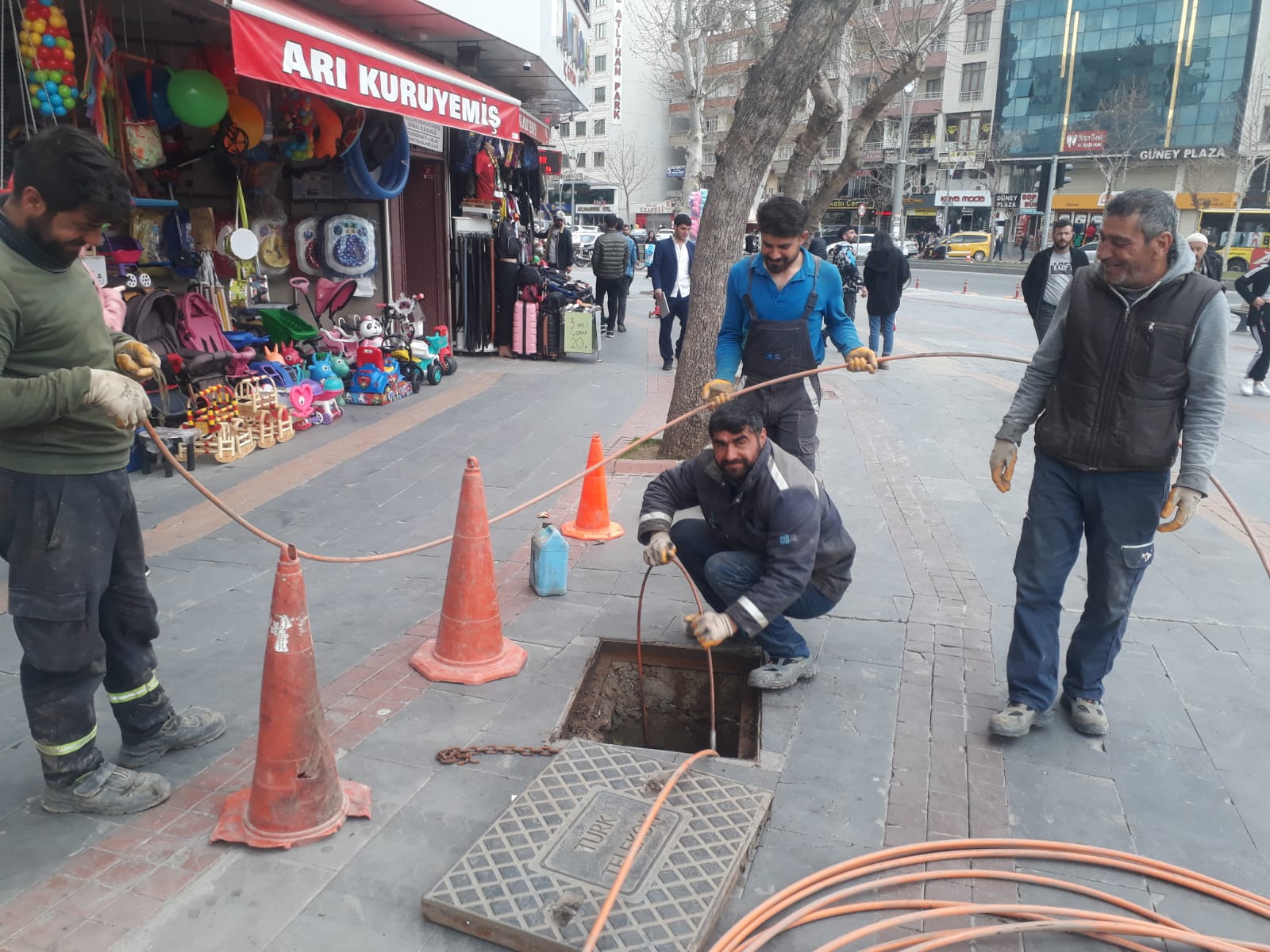 Yeni imar alanlarına fiber hizmeti