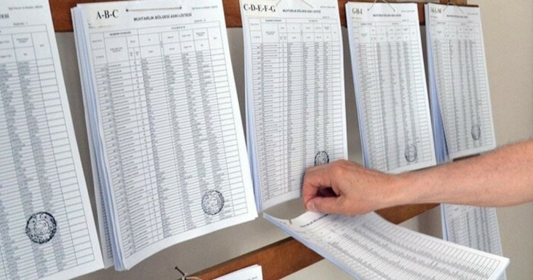 Seçmen listeleri askıya çıktı