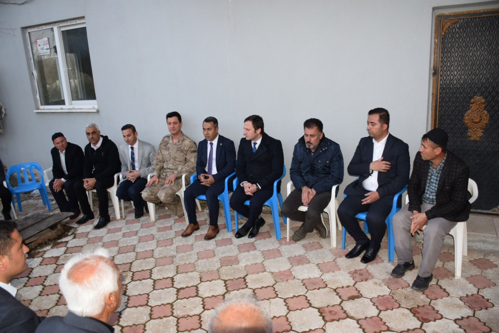 Kaymakam Güngör’den taziye ziyareti