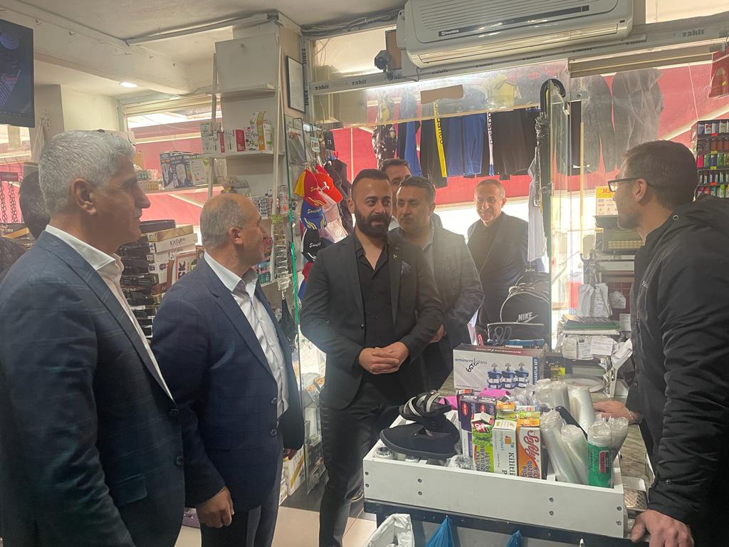 MHP adayları Sason’daydı