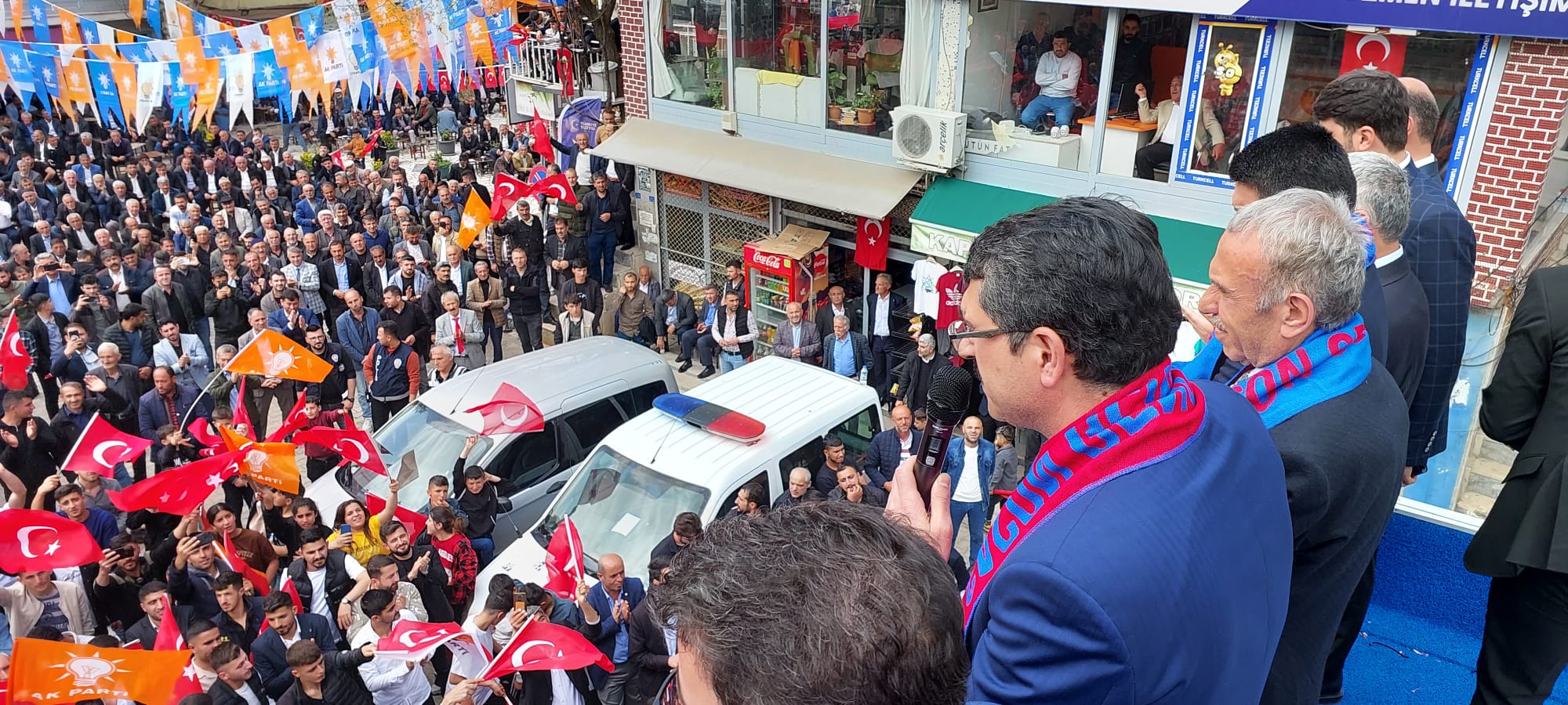 Nasıroğlu’na Sason’da sevgi seli