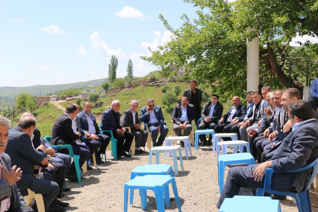 Sason köylerine çıkarma yaptı