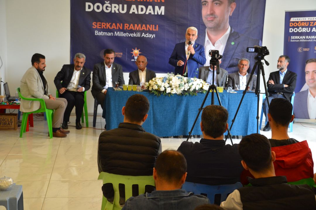 Yapıcıoğlu’ndan seçim lokaline ziyaret