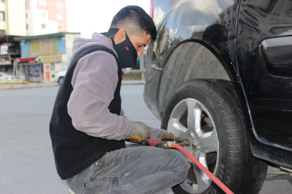 Zorunlu kış lastiği uygulaması sona erdi