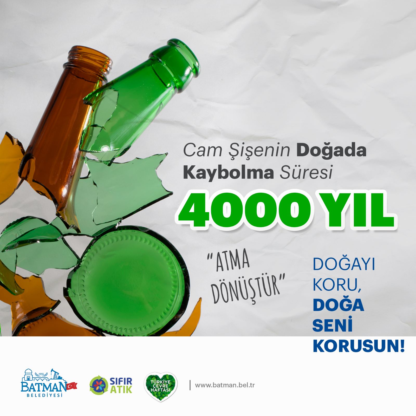 Belediyeden geri dönüşüm çalışması