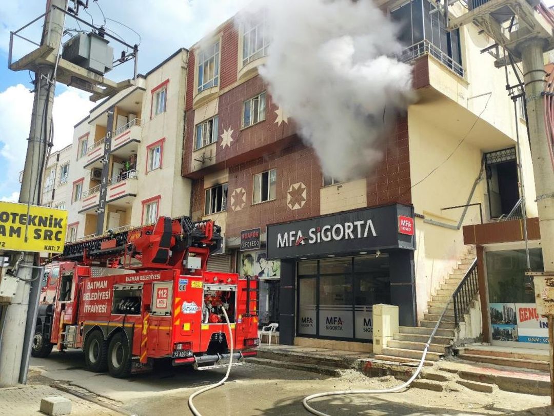 Korkutan yangın!