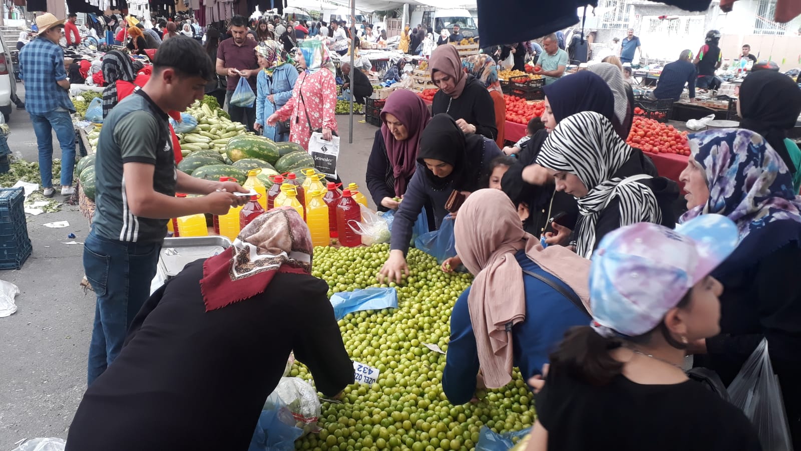 Kültür pazarı vatandaşların uğrak yeri