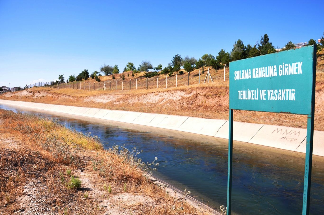 “Sulama kanallarına girmeyin”