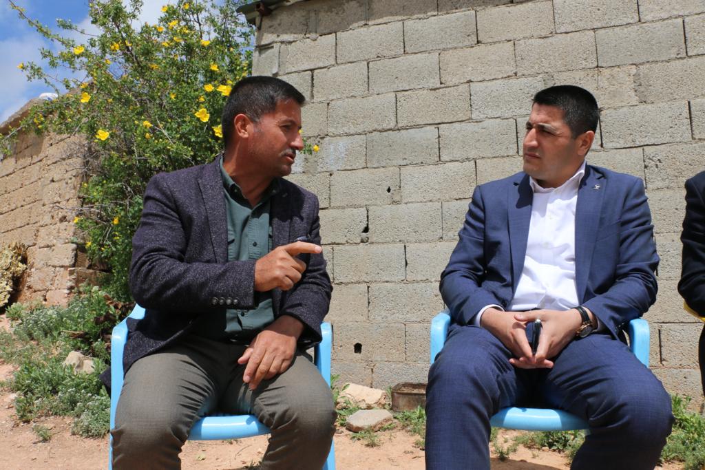 Tunç köylülerin sorunlarını dinledi