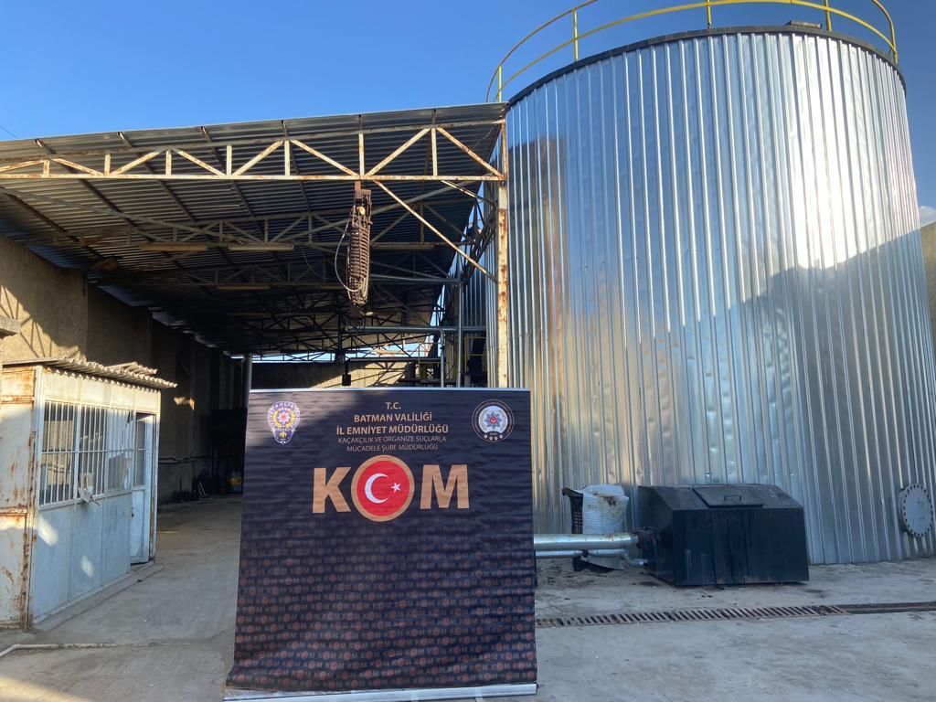 246 bin litre kaçak akaryakıt ele geçirildi