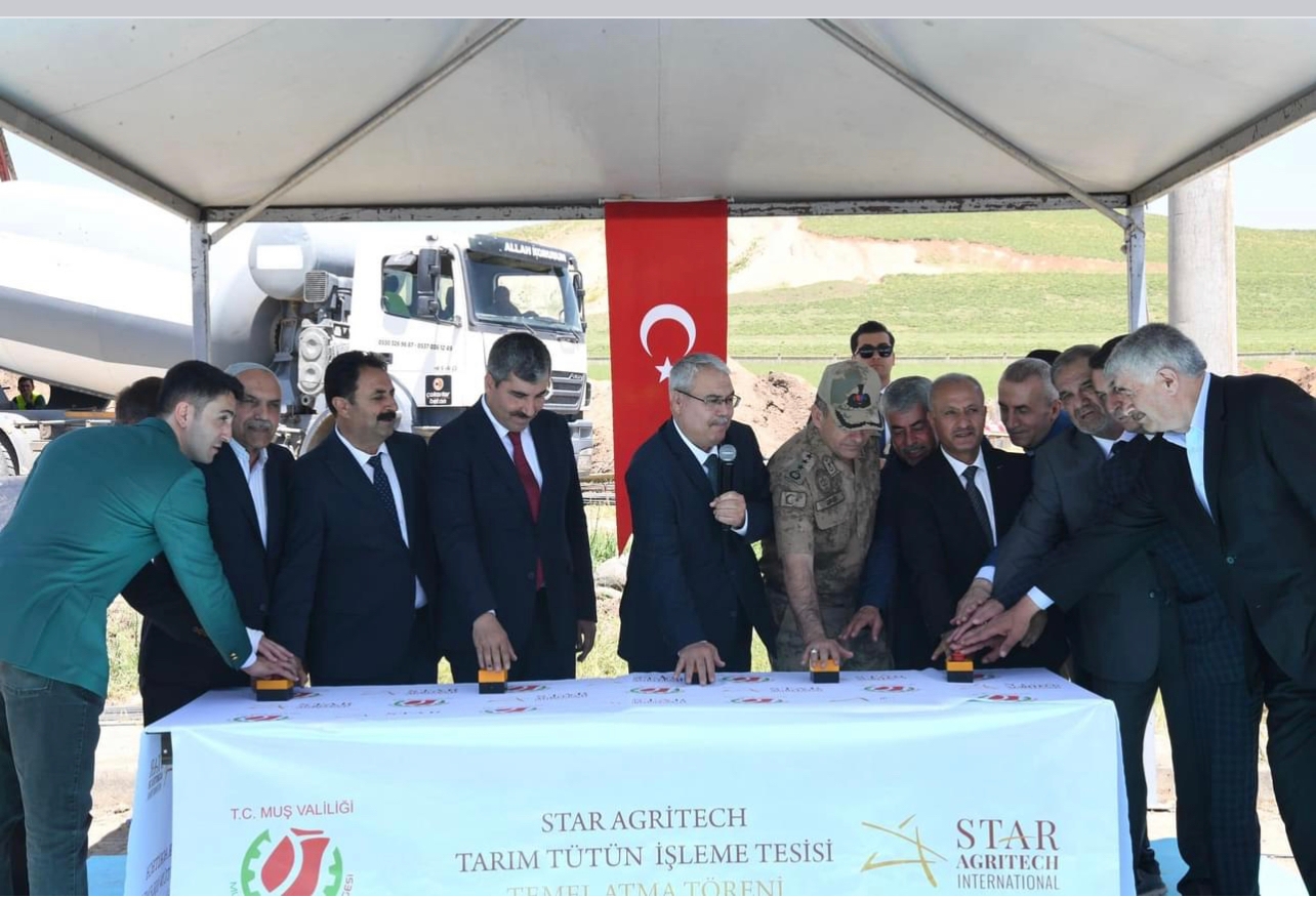 BATMAN TÜTÜNÜ DÜNYAYA İHRAÇ EDECEK FABRİKANIN TEMELİ ATILDI