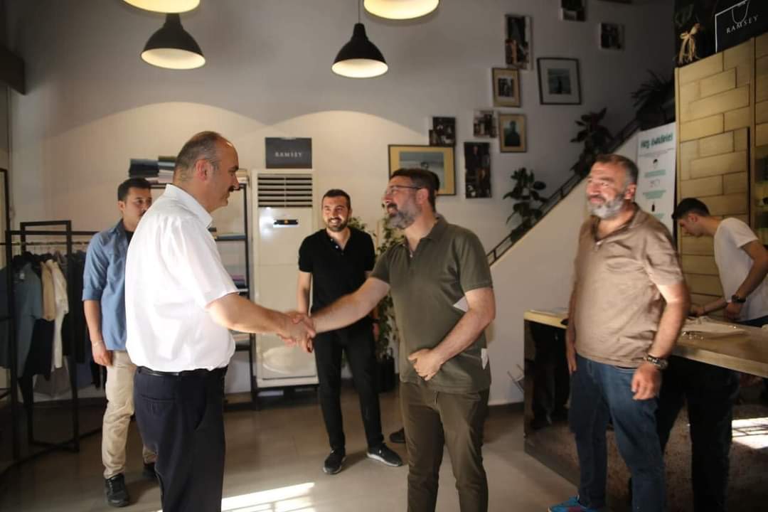 Esnafın talep ve sorunlarını dinledi