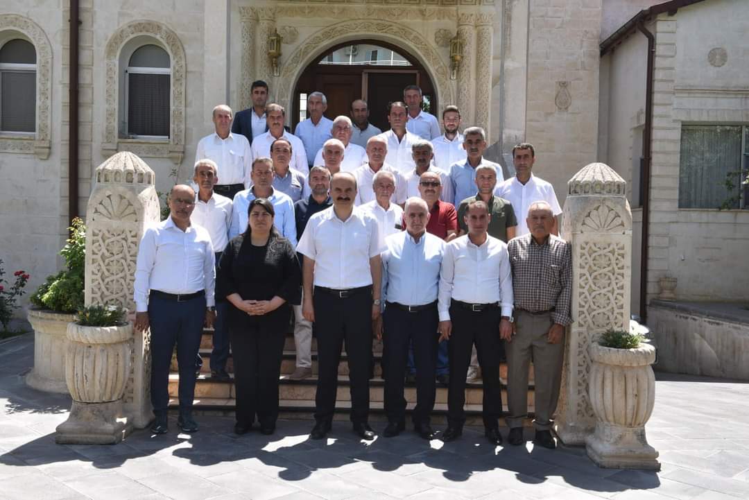 Hasankeyfli muhtarları ağırladı