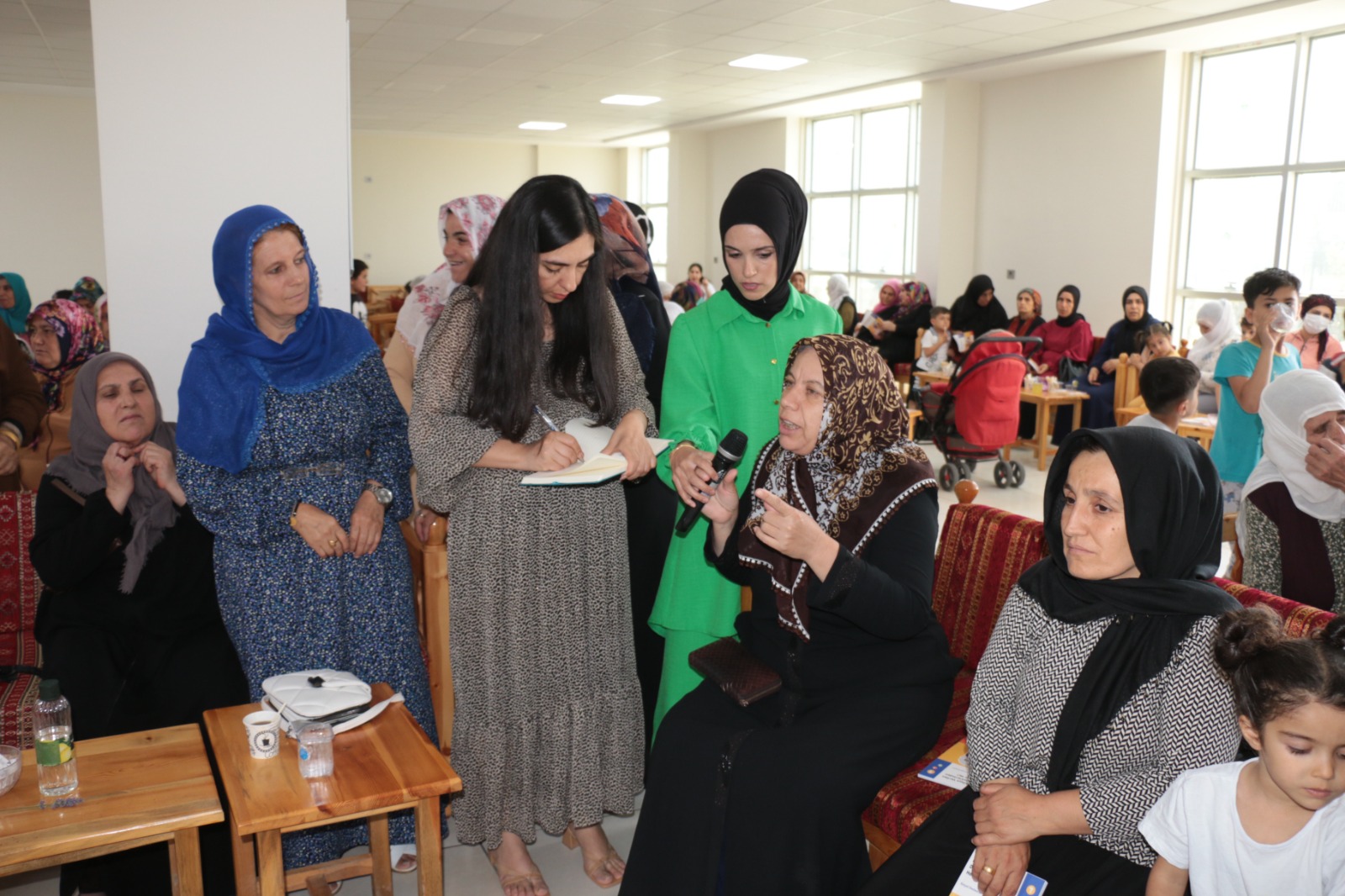 Kadınlar taleplerini paylaştı