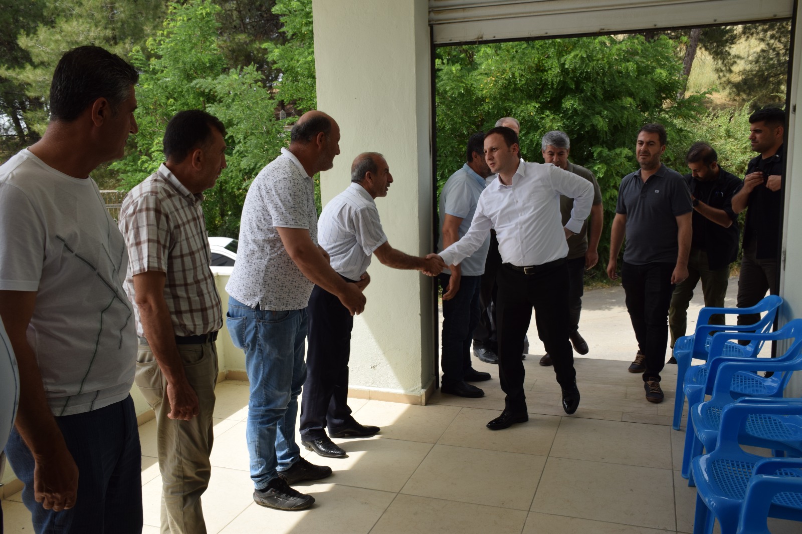 Kaymakam Güngör’den taziye ziyareti