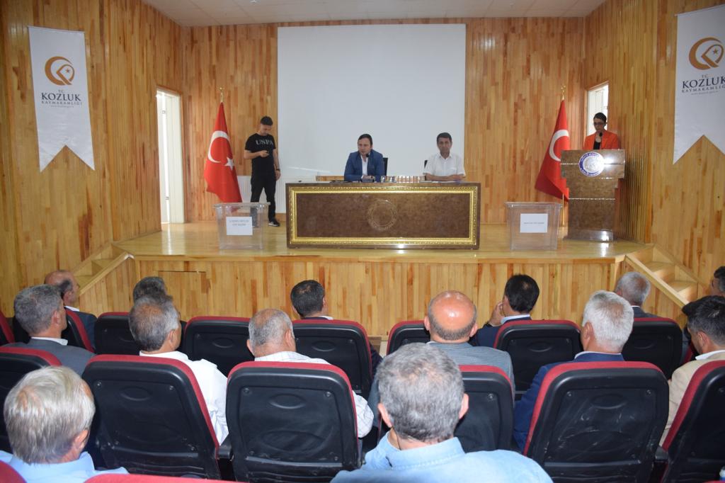 Köylere Hizmet Götürme Birliği toplandı