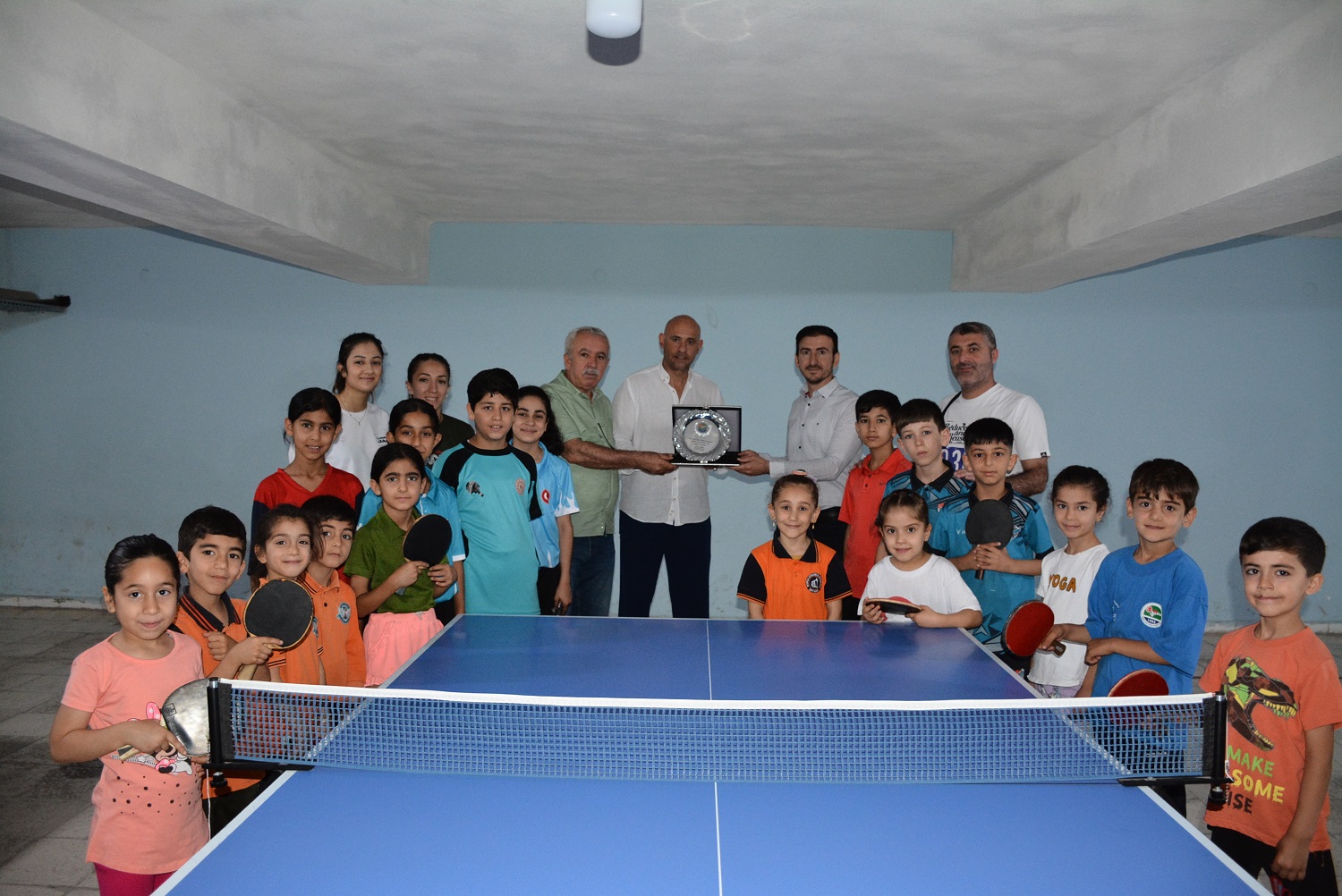 Şampiyon okula plaket