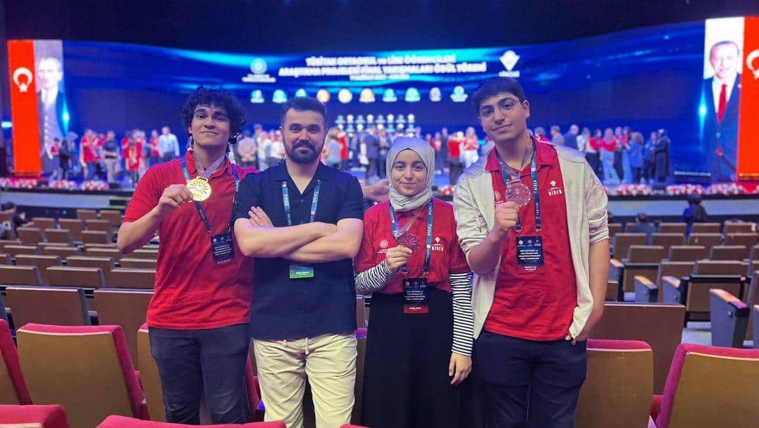 Türkiye birincisi oldular