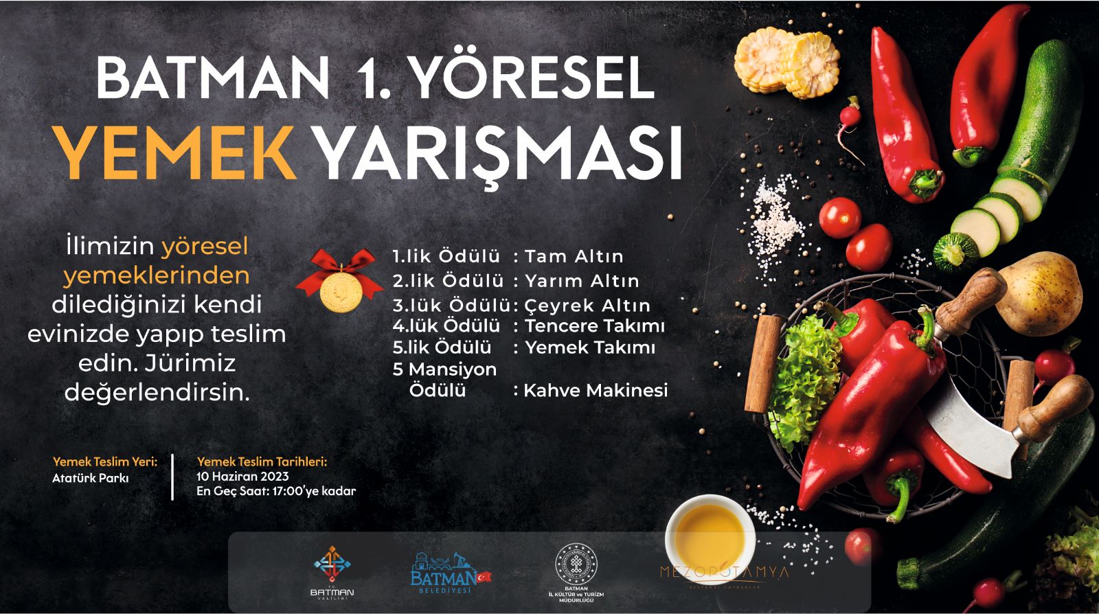 Yöresel lezzetler yarışacak