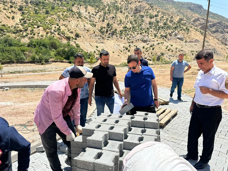 Alıçlı mesire alanını inceledi