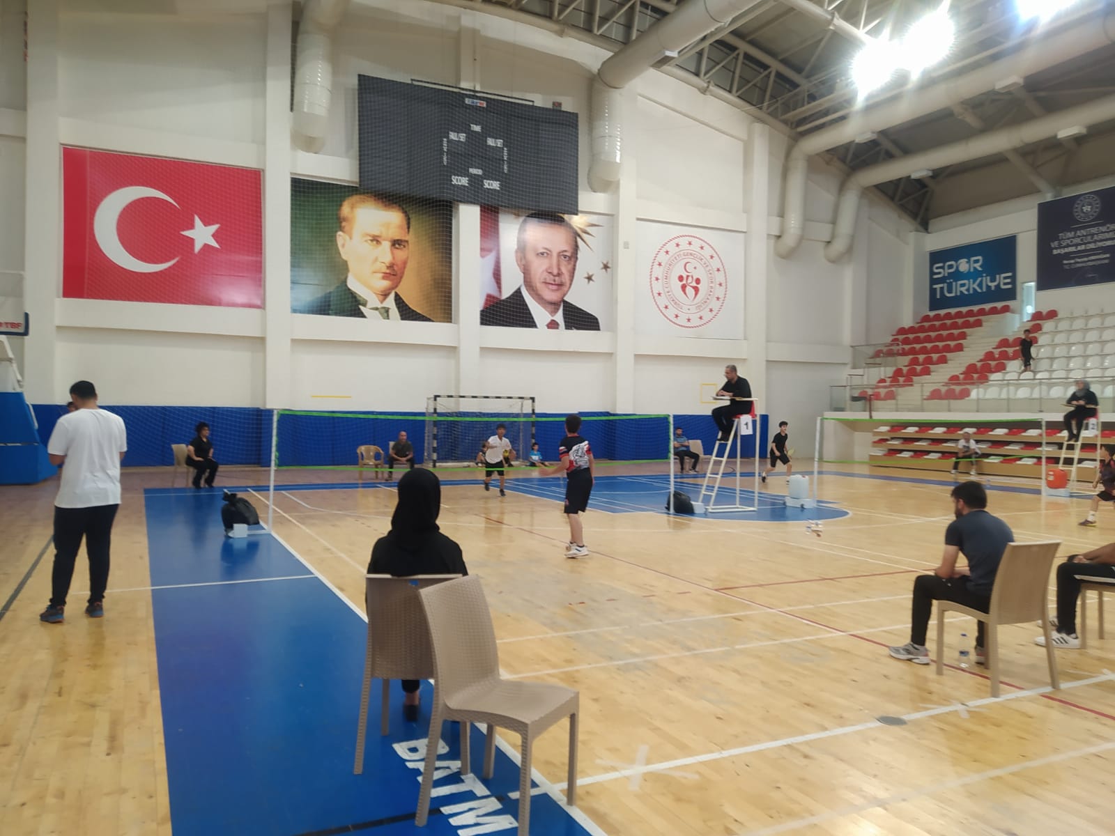 Badminton müsabakaları sona erdi