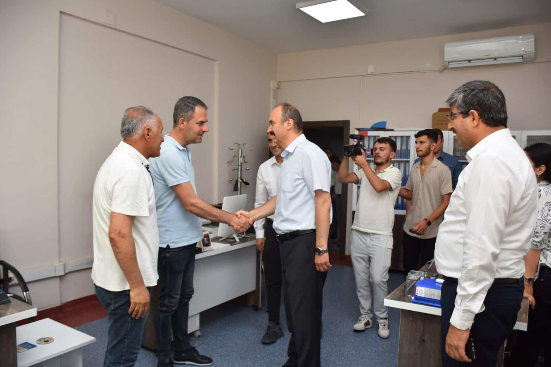 Canalp’ten Milli Eğitim Müdürlüğü’ne ziyaret