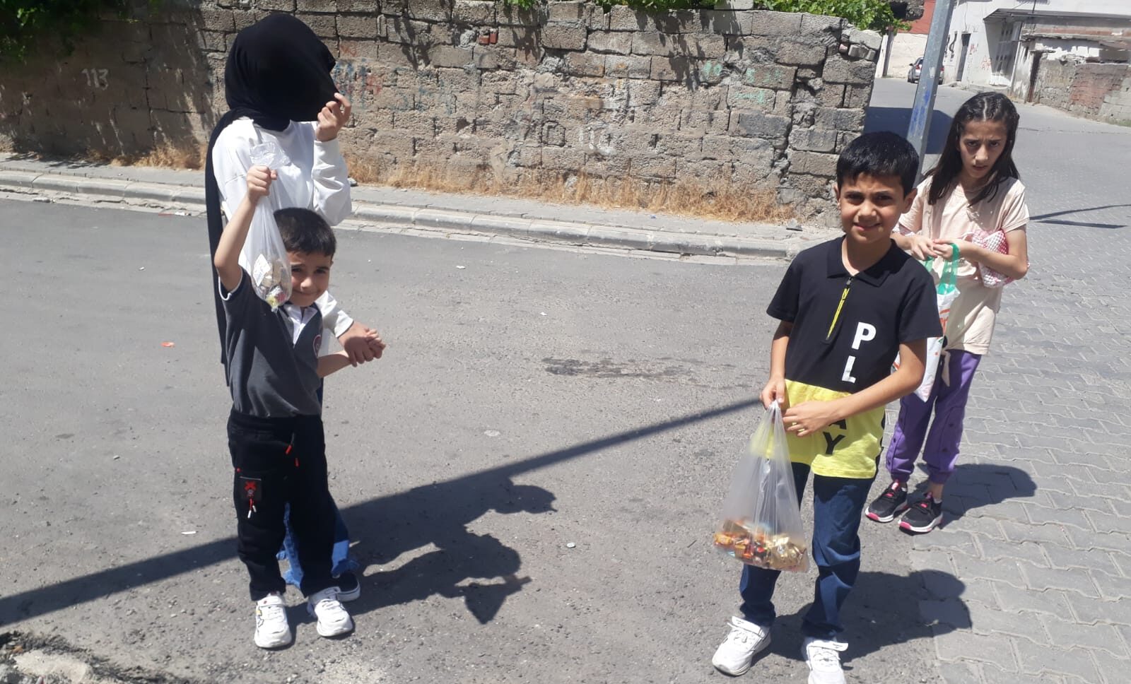 Çocukların bayram sevinci