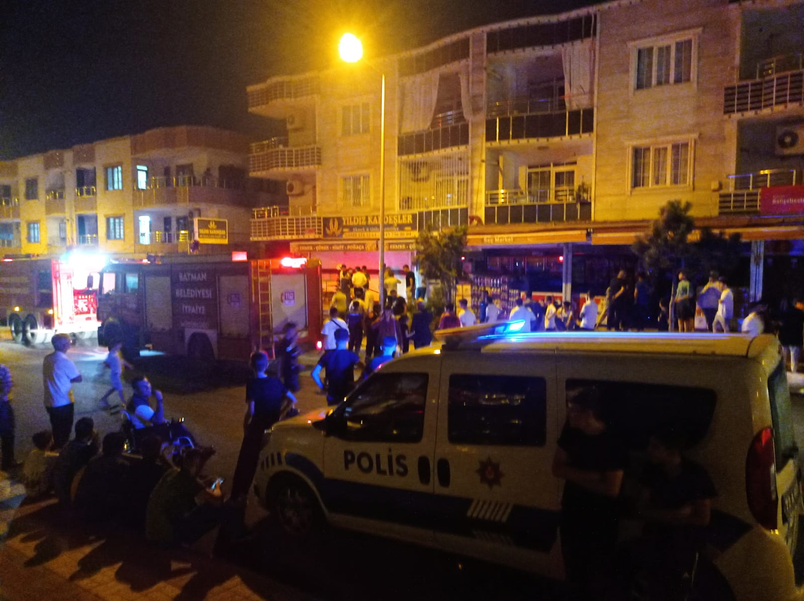 Fırın yangını paniğe neden oldu