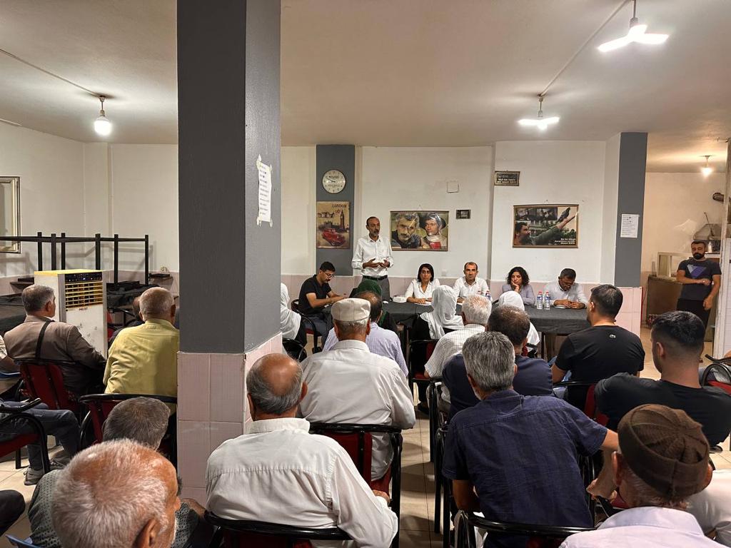 Halk toplantılarına start verildi