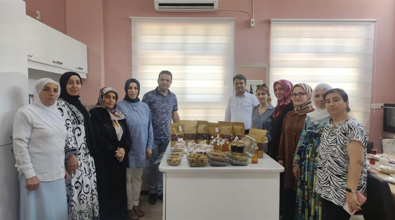 Kadın kooperatifine ziyaret