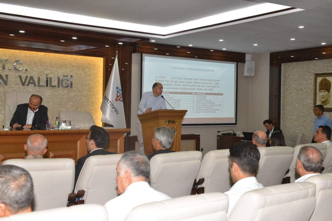 Kentin gelişim planlarını görüştüler