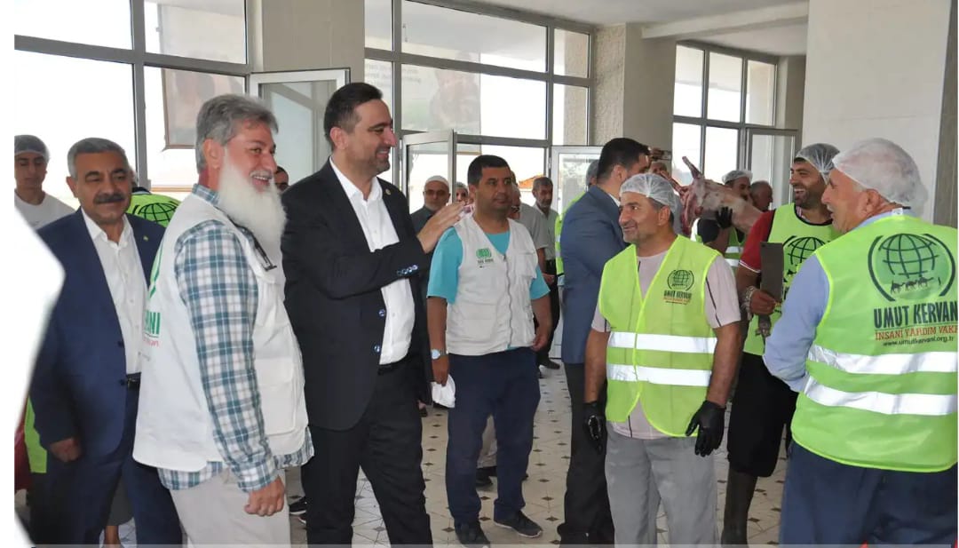 Milletvekili Ramanlı’dan Umut Kervanına ziyaret