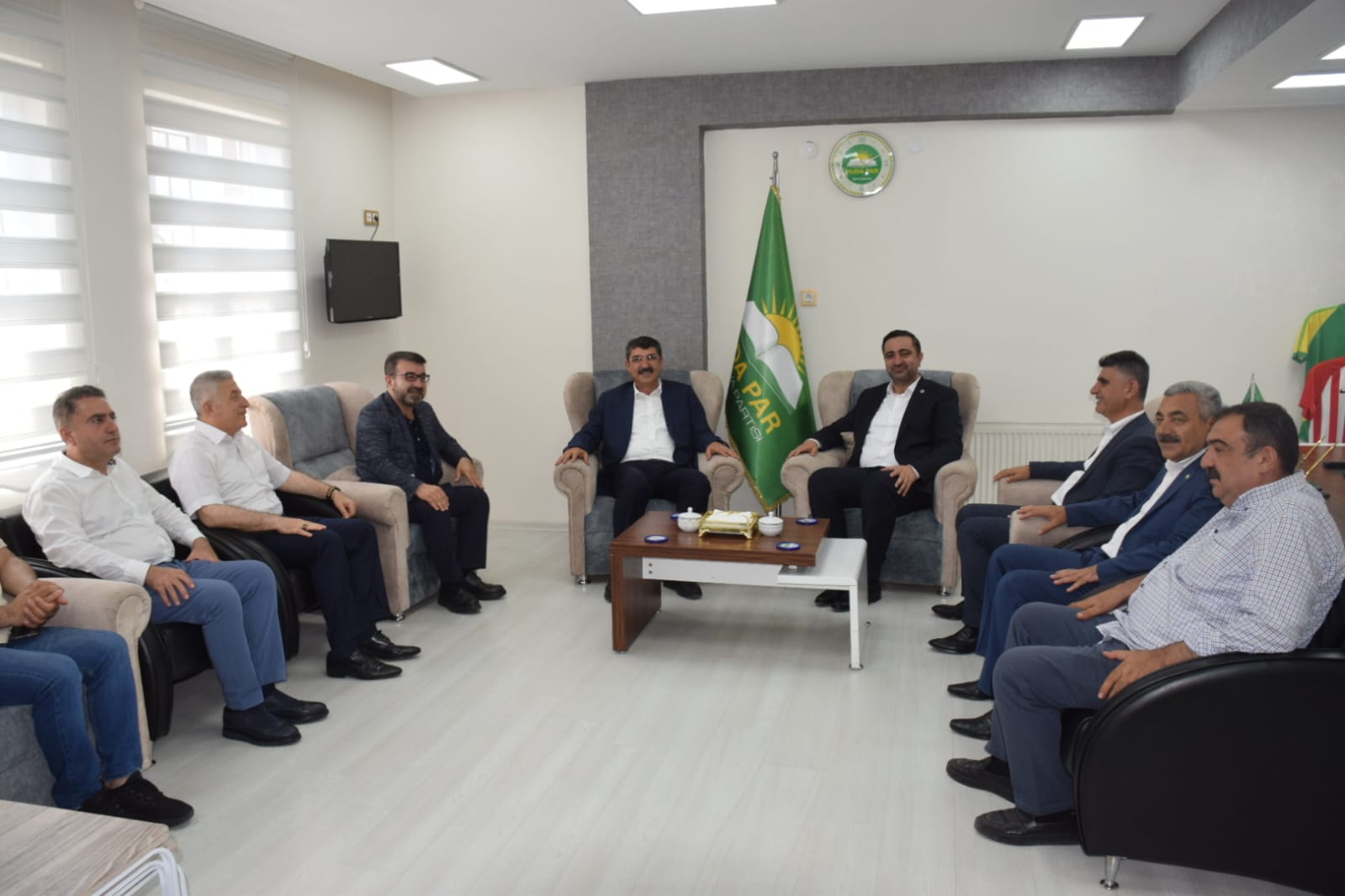 Nasıroğlu’ndan siyasi partilere ziyaret