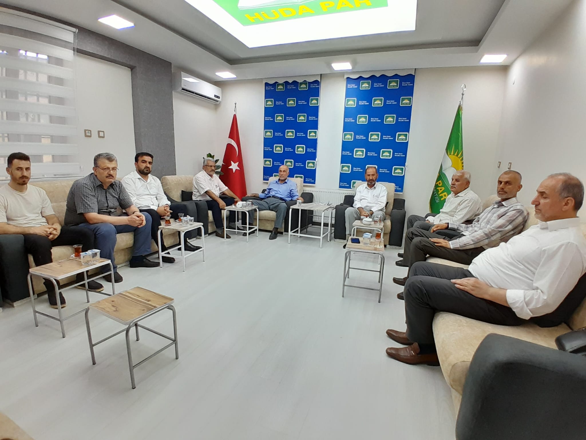 Saadet Partisinden HÜDA PAR’a taziye ziyareti