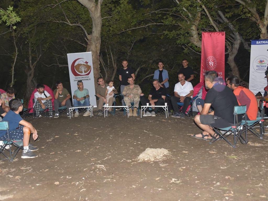 Sason’da ilk gençlik ve doğa kampı