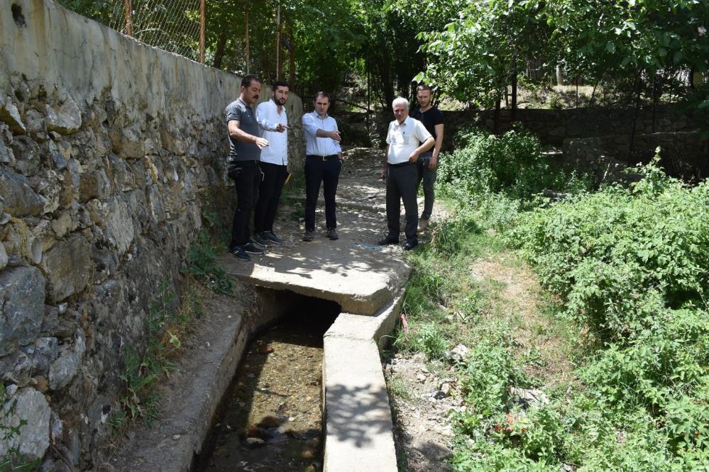 Sason’da mesire alanına yürüyüş yolu