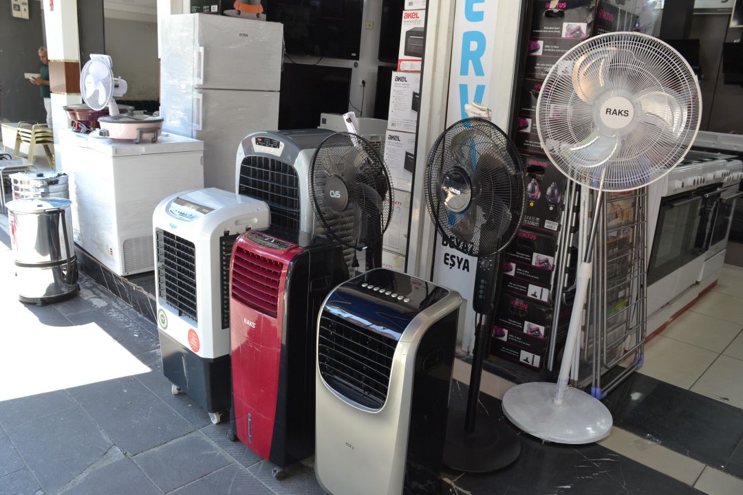 Sıcaklar vantilatör satışlarını artırdı