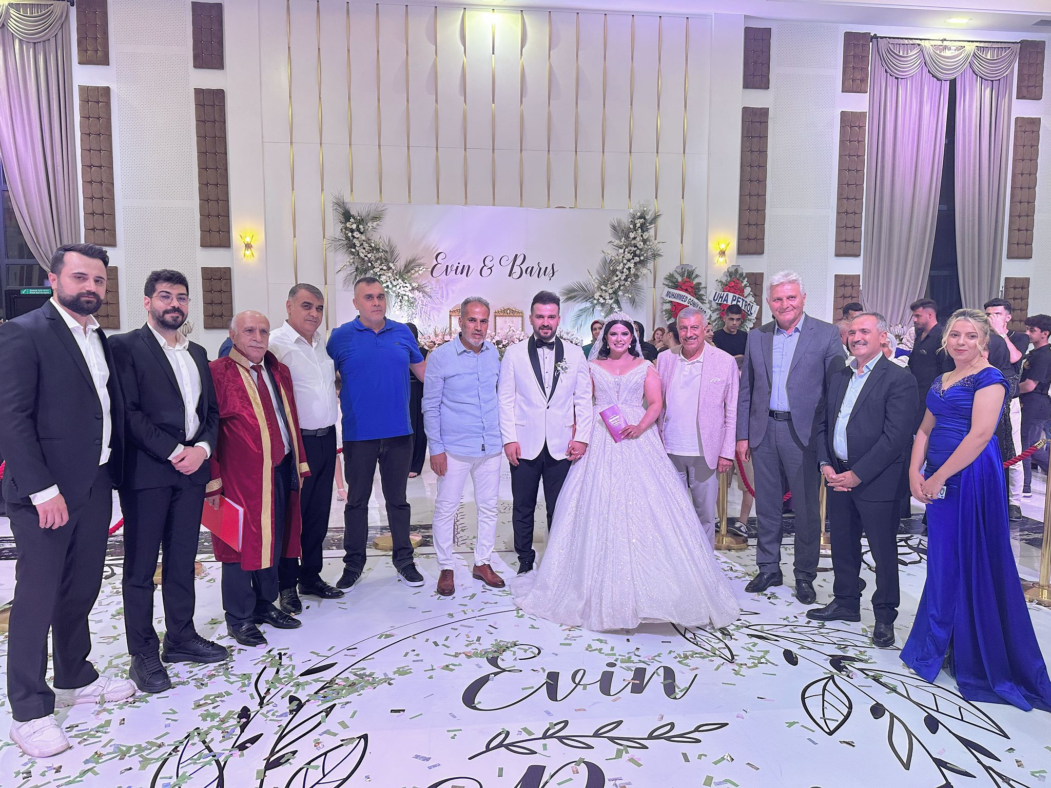 Taşkın ve Kaya ailelerinin mutlu günü