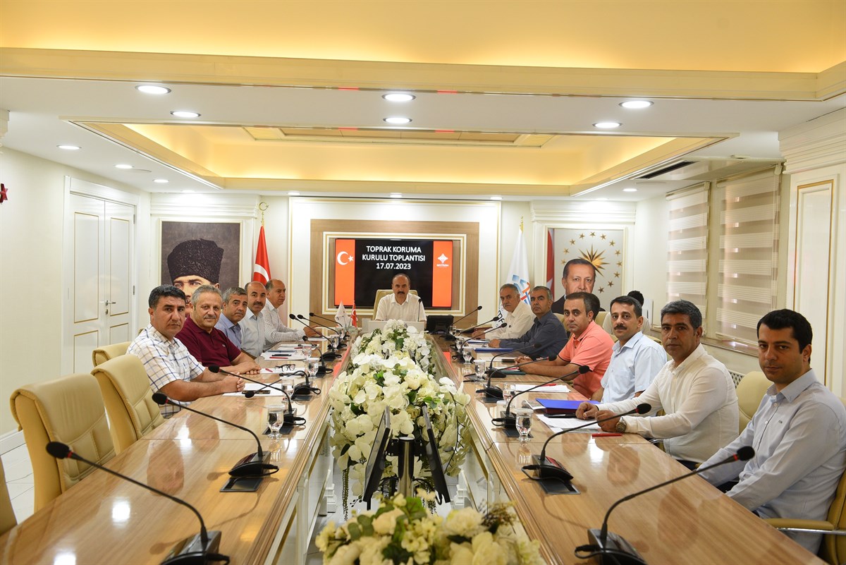 Toprak Koruma Kurulu toplandı