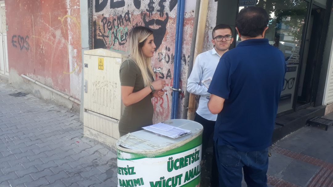 Ücretsiz vücut analizi!