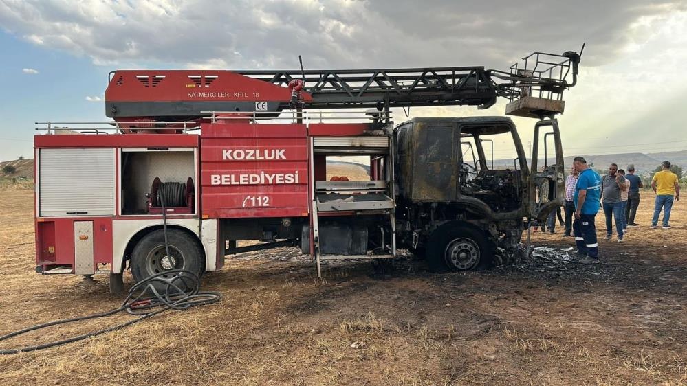 Yangına müdahale ederken kül oldu