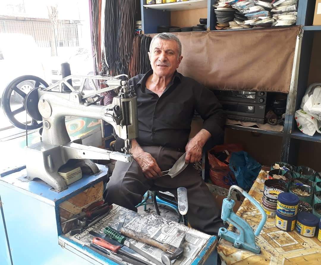 Ayakkabı tamiratında 59 yıllık tecrübe