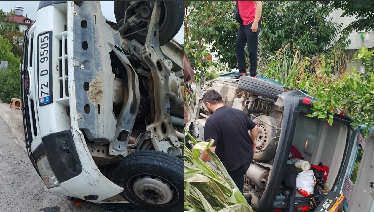 Fındık işçileri kaza yaptı: 17 Yaralı