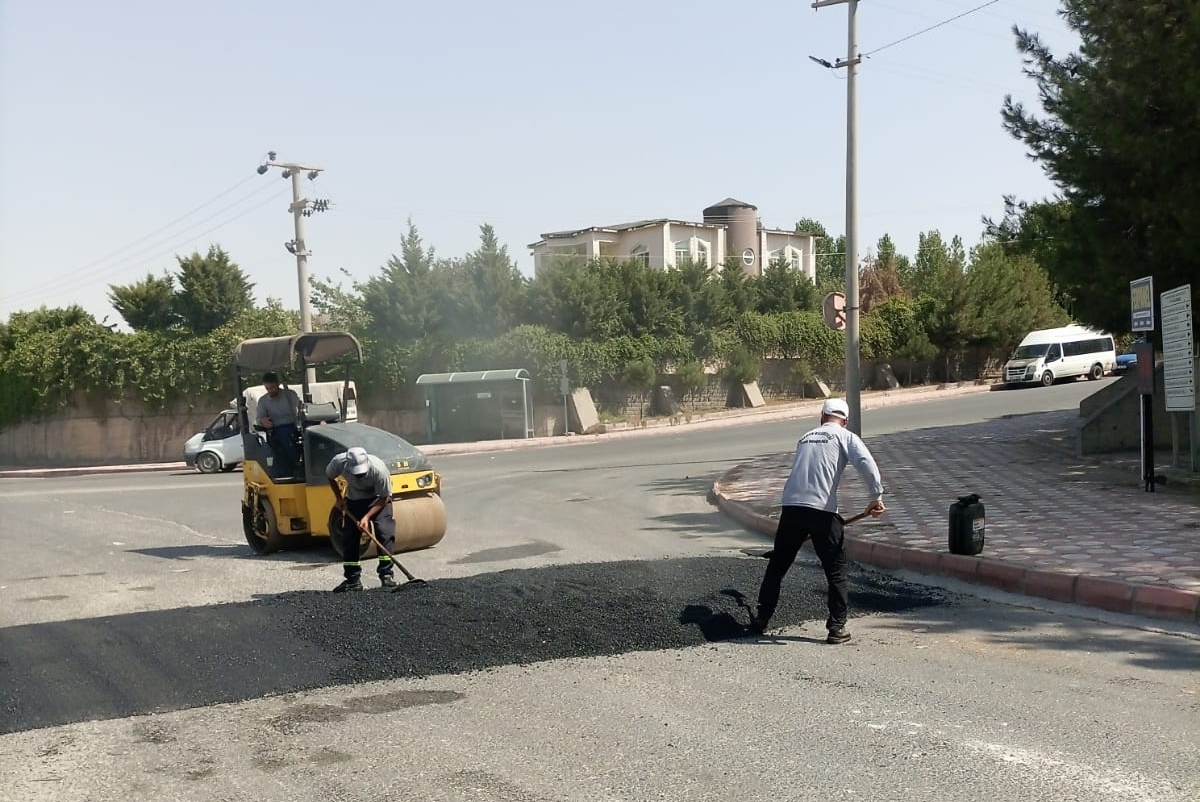 OSB yolları Bakan Şimşek için onarıldı