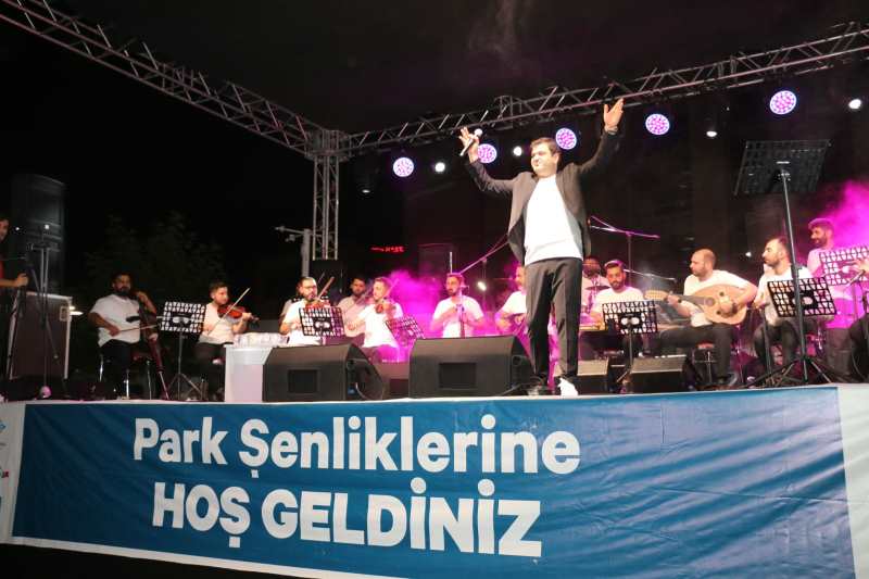 Park şenliklerine yoğun ilgi