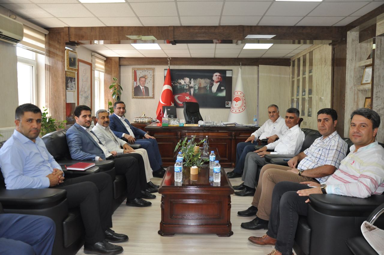 Ramanlı, kurum ziyaretlerinde