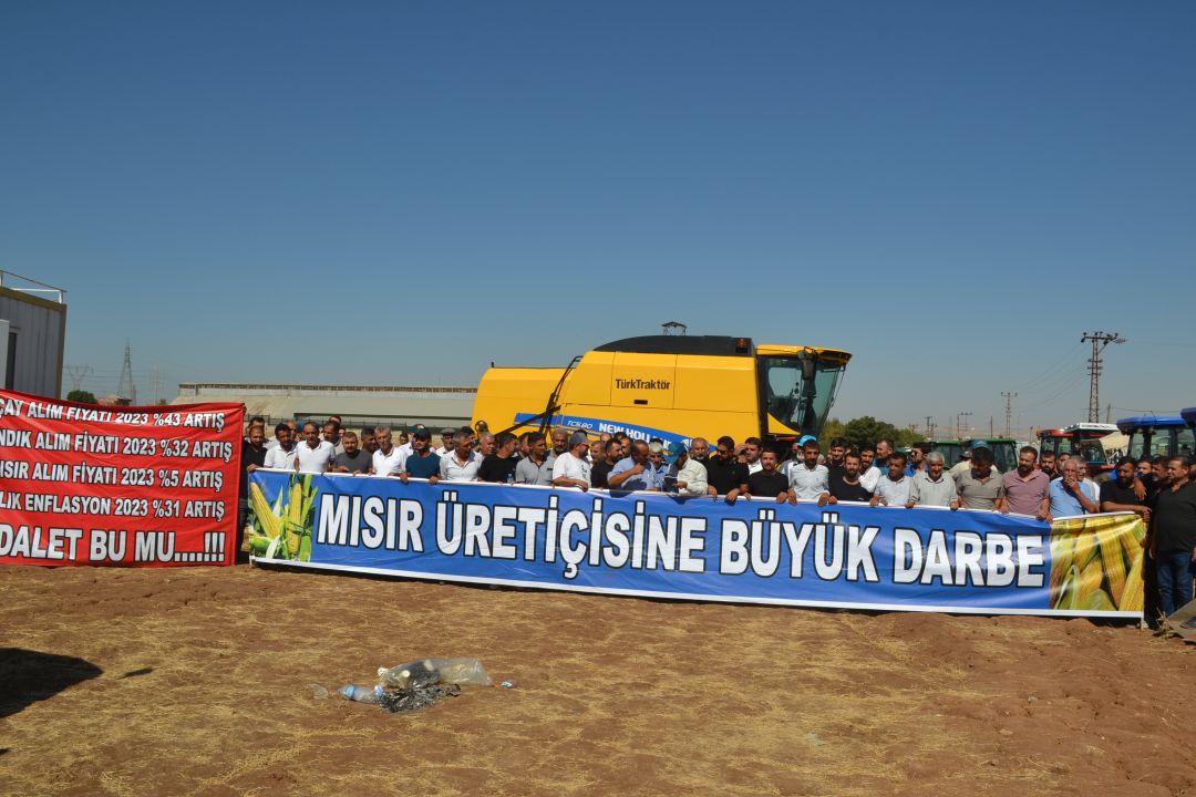 TMO önünde eylem yaptılar