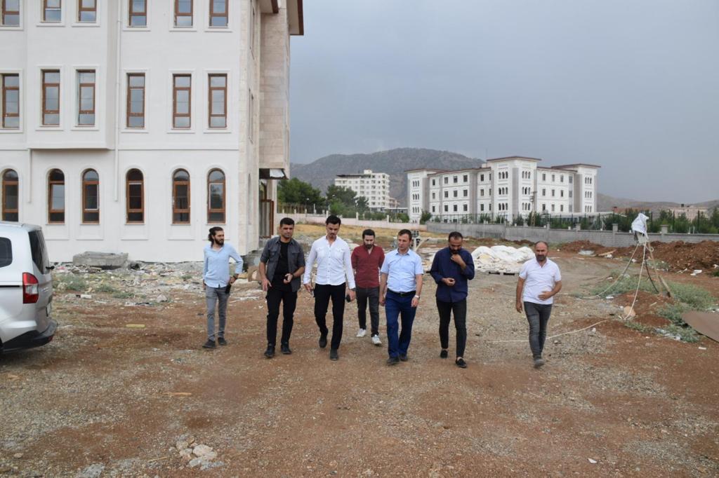 Yeni Emniyet bina inşaatını inceledi