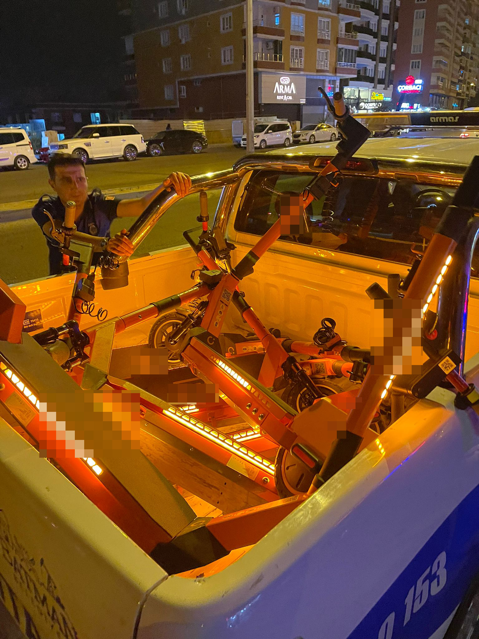 15 Scooter toplatıldı